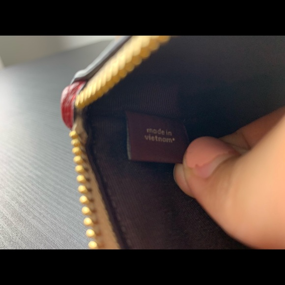 Coach Large Corner Zip Wristlet - Picture 5 of 5